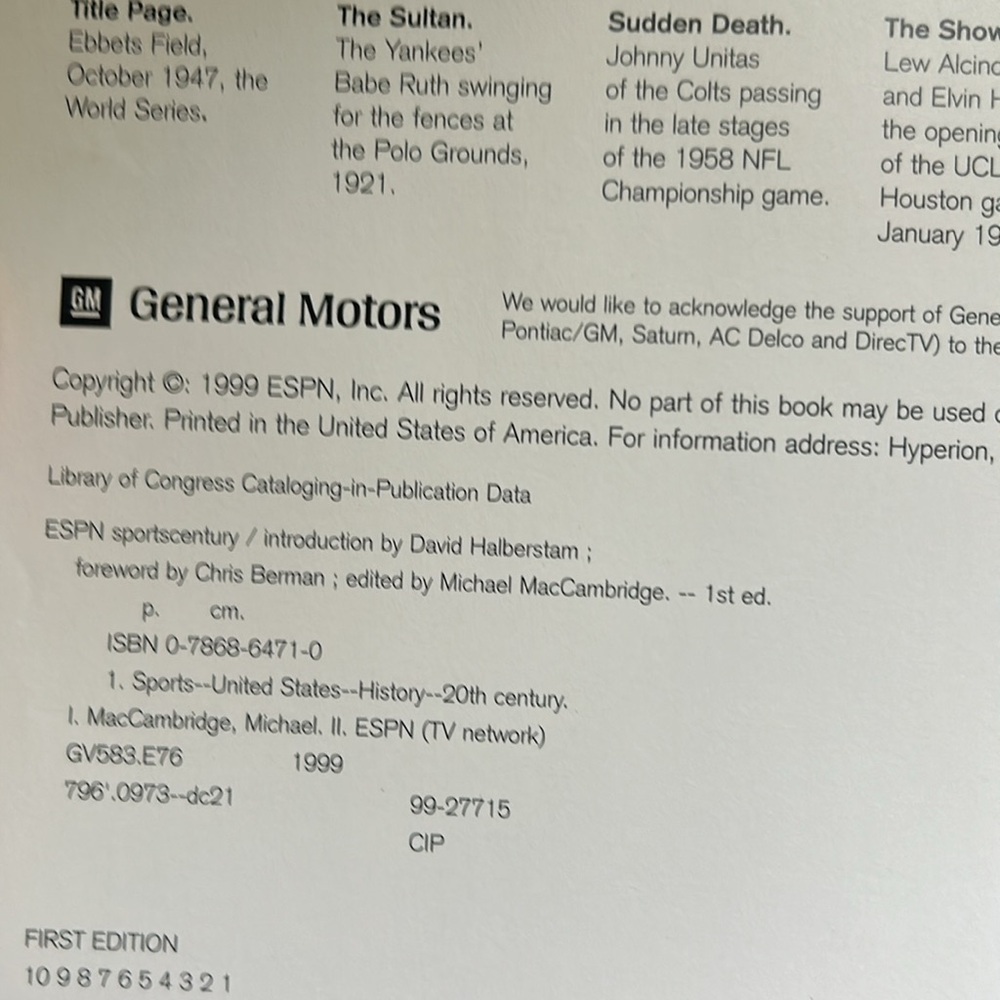 ESPN Sports Century Book - Picture 4 of 15
